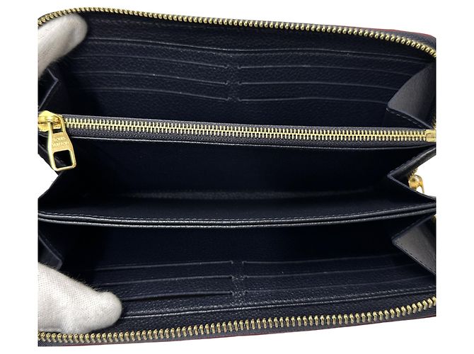 Louis Vuitton Monogram Empreinte Langbörse Rot - Ansicht 4