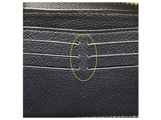 Louis Vuitton Monogram Empreinte Langbörse Rot - Ansicht 8