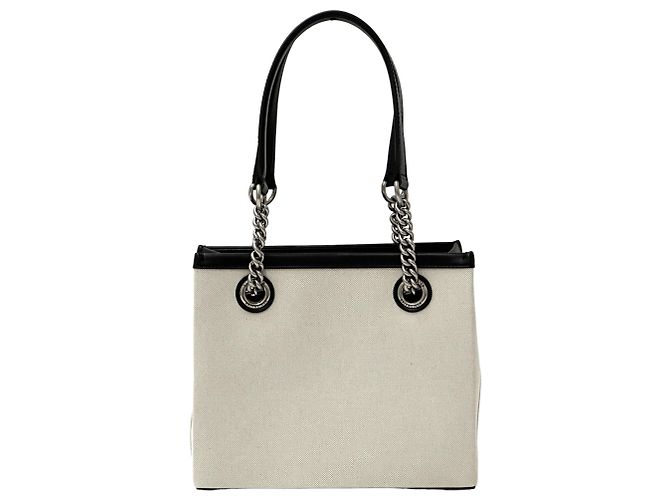 Everyday Balenciaga Canvas Tragetasche Schwarz - Ansicht 2
