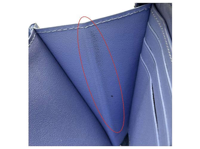 Cartera Larga Azul Louis Vuitton - vista 11