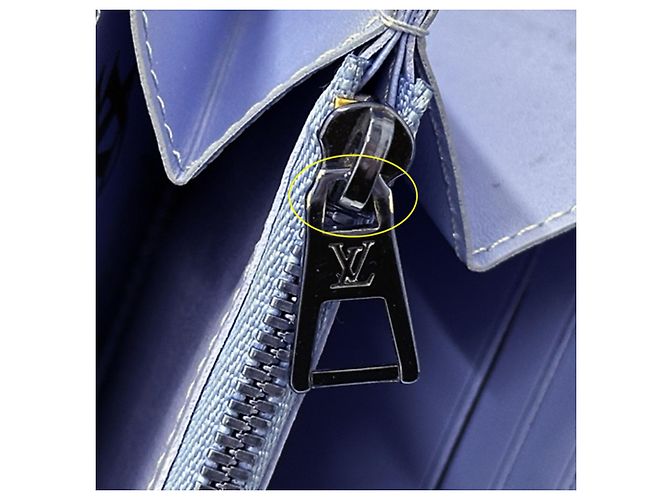 Cartera Larga Azul Louis Vuitton - vista 14
