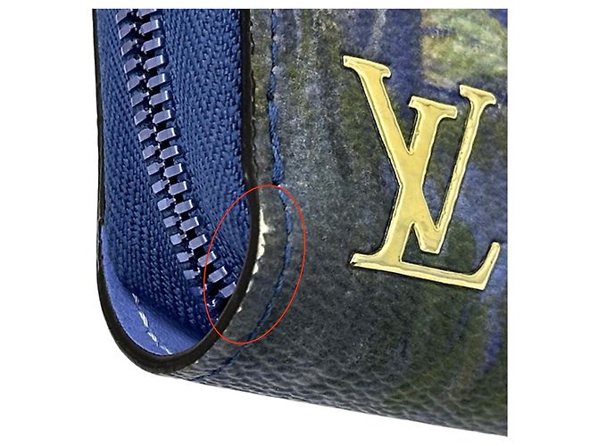 Cartera Larga Azul Louis Vuitton - vista 15