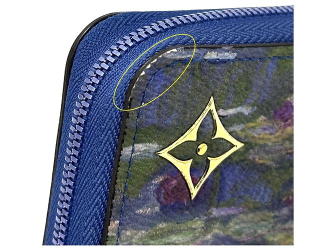 Cartera Larga Azul Louis Vuitton - vista 16