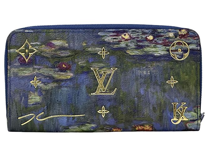 Cartera Larga Azul Louis Vuitton - vista 2