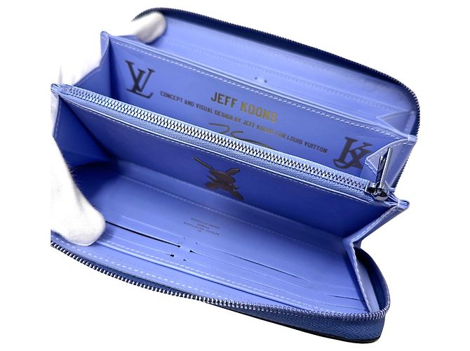 Cartera Larga Azul Louis Vuitton - vista 5