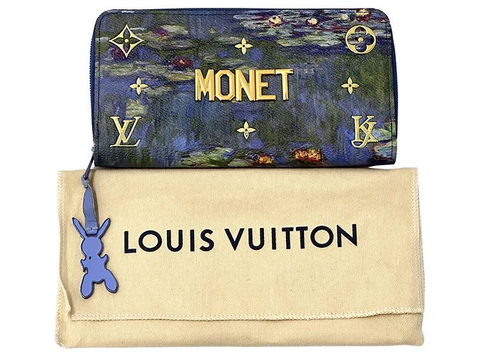 Cartera Larga Azul Louis Vuitton - vista 7