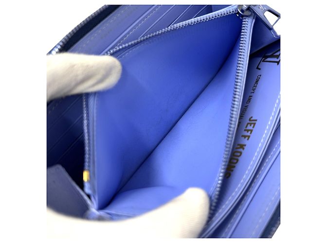 Cartera Larga Azul Louis Vuitton - vista 8