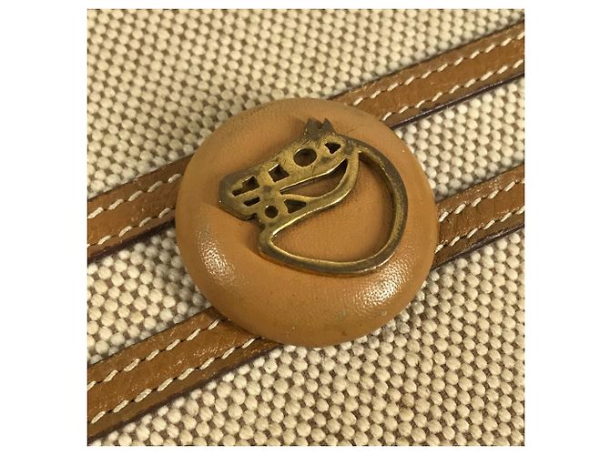 Hermès Vintage Jockey Tasche mit Pferde-Logo von Hermes - Ansicht 9