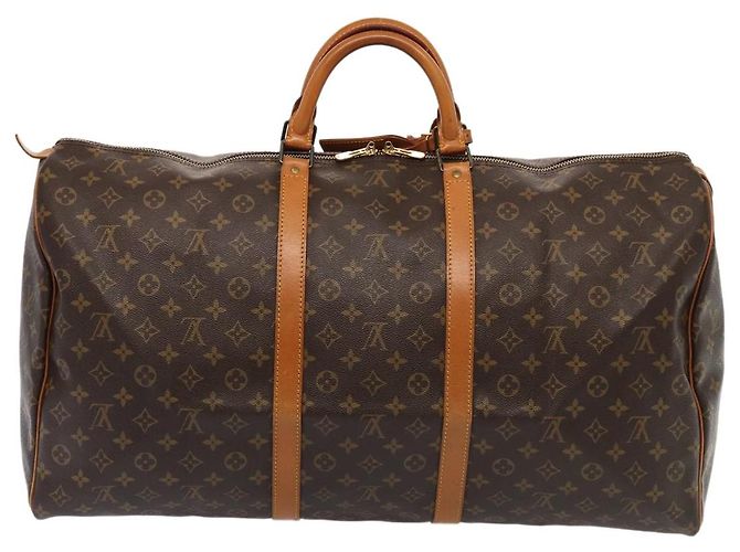 Louis Vuitton Keepall Monogram Canvas 60 Marrone - vista 2