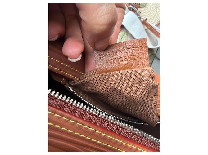 Louis Vuitton Speedy Bandoulière 20 in pelle Epi Marrone - vista 20