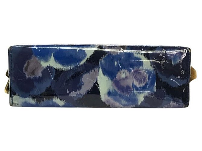 Borsa Pouch Vernis Louis Vuitton Blu - vista 3