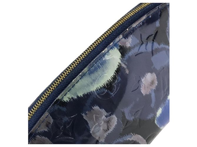 Borsa Pouch Vernis Louis Vuitton Blu - vista 5