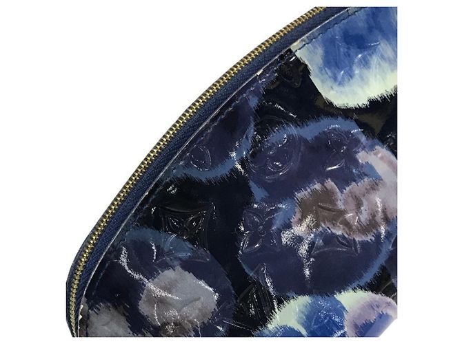 Borsa Pouch Vernis Louis Vuitton Blu - vista 6