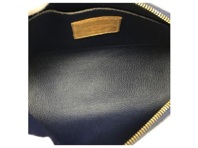 Borsa Pouch Vernis Louis Vuitton Blu - vista 8