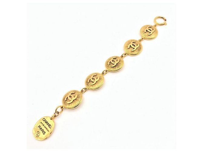 Bracciale charm in placca Coco Mark Cambon di CHANEL D'oro - vista 2