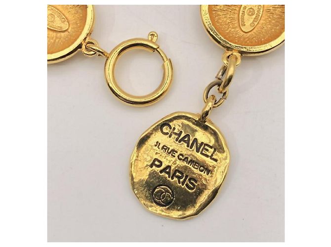 Bracciale charm in placca Coco Mark Cambon di CHANEL D'oro - vista 4