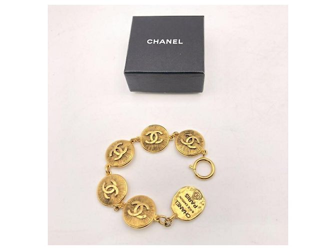 Bracciale charm in placca Coco Mark Cambon di CHANEL D'oro - vista 7