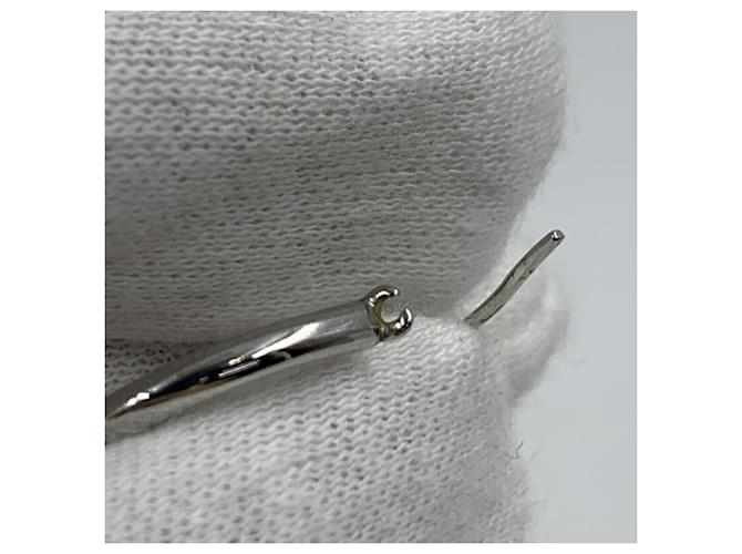 Céline Orecchini Celine Knot Hoop in Argento - vista 3