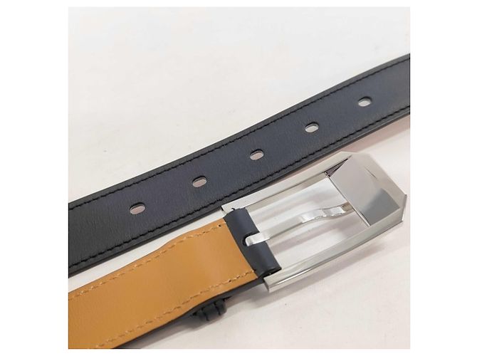 Cintura Hermès Andy 26 Blu e Oro D'oro - vista 4
