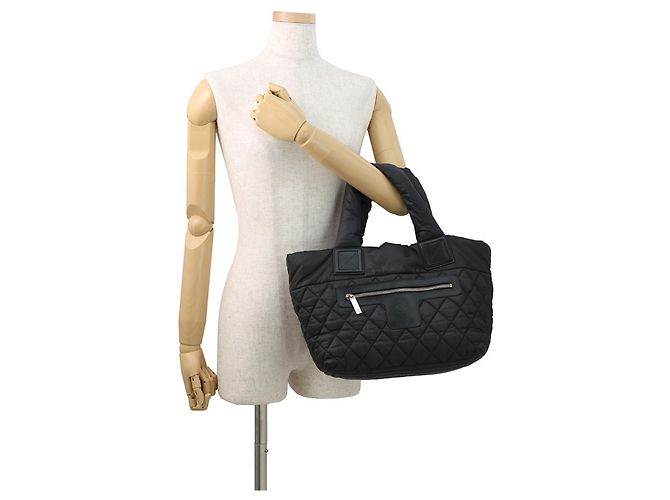 Chanel Coco Cocoon Tote Bag Schwarz - Ansicht 4
