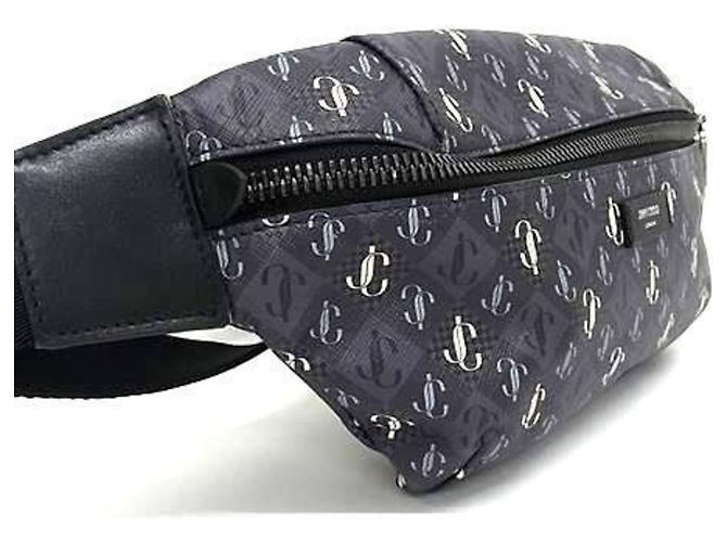 Marsupio grigio Jimmy Choo Marrone - vista 2