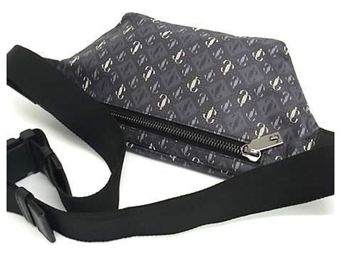 Marsupio grigio Jimmy Choo Marrone - vista 4