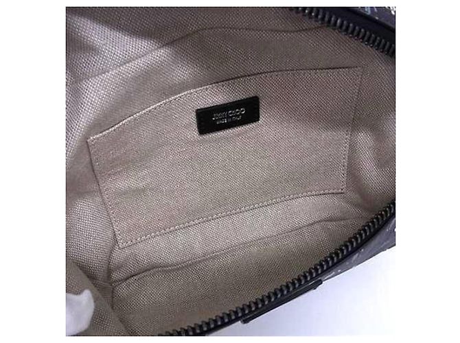 Marsupio grigio Jimmy Choo Marrone - vista 7