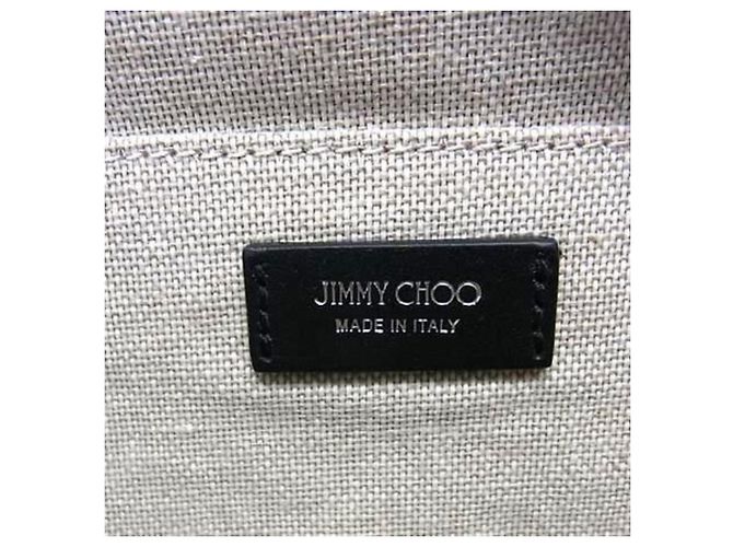 Marsupio grigio Jimmy Choo Marrone - vista 8