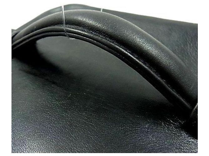 Vanity Borsa a mano in agnello nero Chanel, borsa da trucco - vista 2