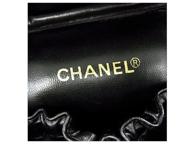 Vanity Borsa a mano in agnello nero Chanel, borsa da trucco - vista 6
