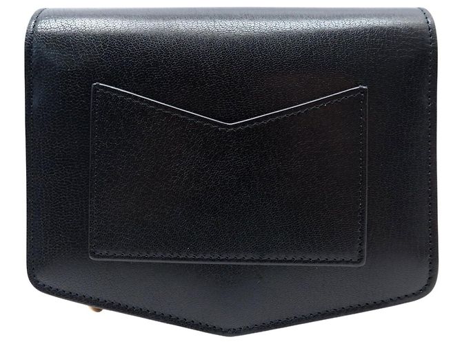 Alaïa BAG ALAIA LE PAPA SMALL AA1S01418CA212 IN PELLE NERA Nero - vista 2