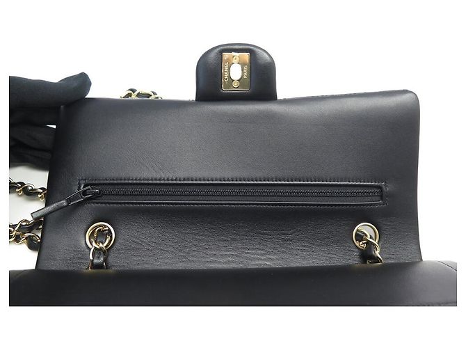 NEUE CHANEL A01112 TIMELESS CLASSIC MEDIUM SCHULTERTASCHE Schwarz - Ansicht 8