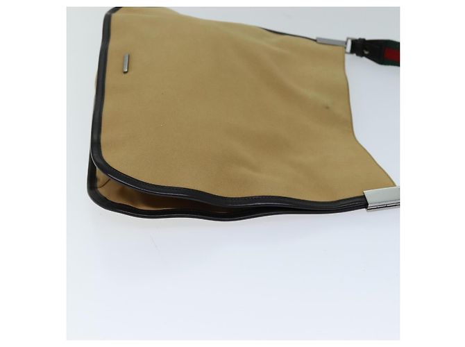 Gucci Vintage Canvas Beige - vista 3