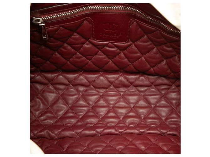 Chanel Coco Cocoon Leder Tote Bag Weiß - Ansicht 4