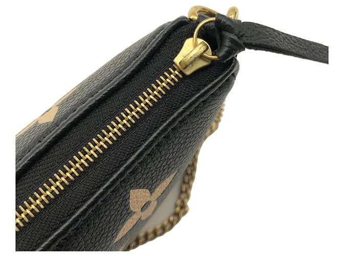 Zubehörtasche Monogram Empreinte Bicolor Louis Vuitton Schwarz - Ansicht 4
