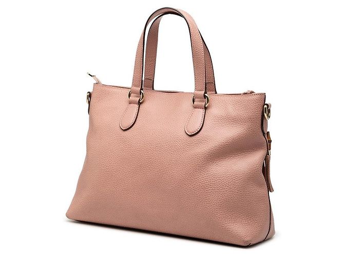 Borsa a mano in pelle Gucci 2 in 1 Rosa - vista 2