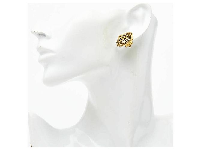 Pendientes Coco Mark de Chanel Dorado Metálico - vista 5