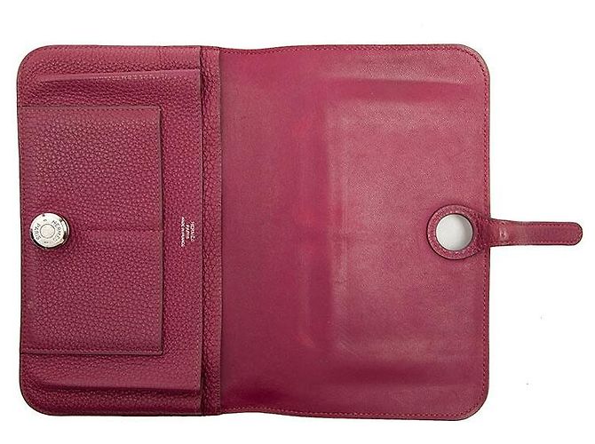 Portafoglio Lungo Dogon GM Togo Hermès Porpora - vista 4