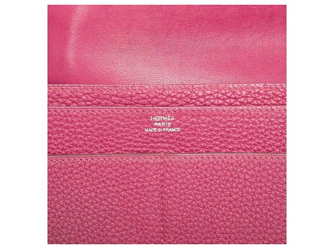 Portafoglio Lungo Dogon GM Togo Hermès Porpora - vista 6