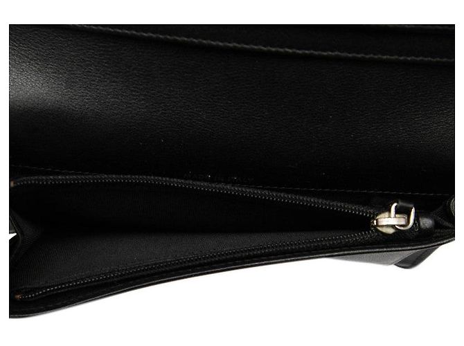 Chanel Coco Mark V Stich Lammleder Langbörse Schwarz - Ansicht 4