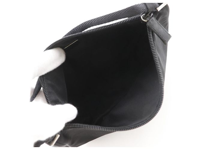 Pochette de nylon Prada Negro - vista 6
