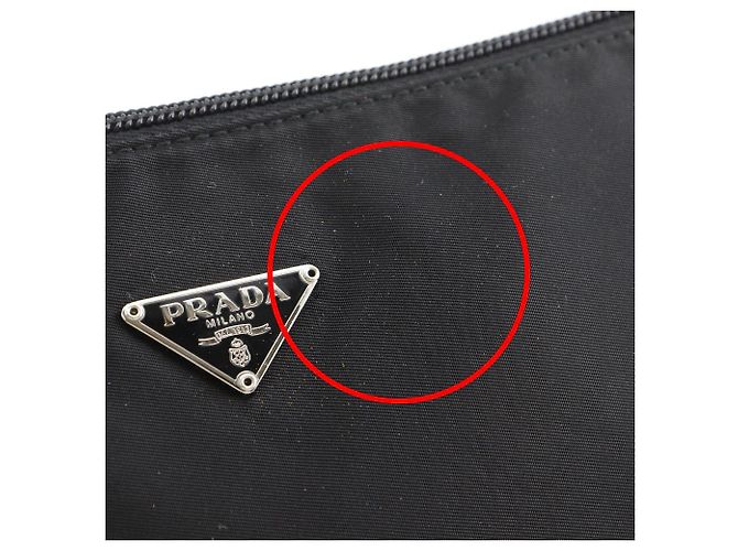 Pochette de nylon Prada Negro - vista 7