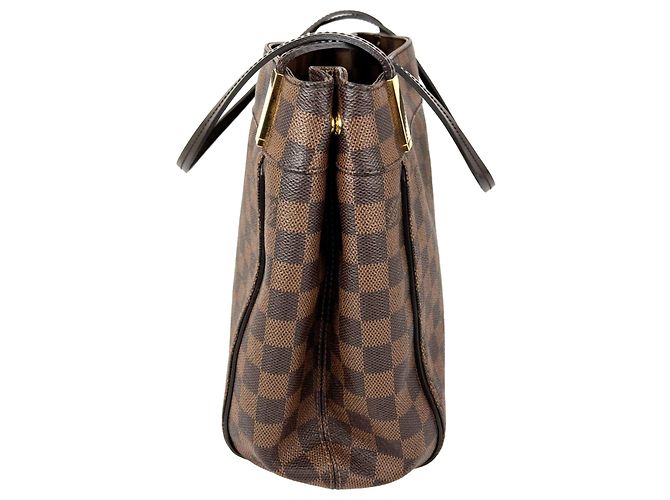 Borsa a Spalla Marylebone Damier Ebene Louis Vuitton Marrone - vista 3