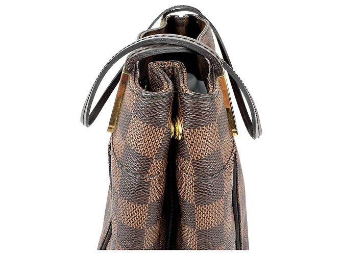 Borsa a Spalla Marylebone Damier Ebene Louis Vuitton Marrone - vista 9