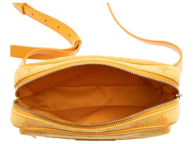 Belt bag outdoor in denim Monogram Louis Vuitton Arancione - vista 7