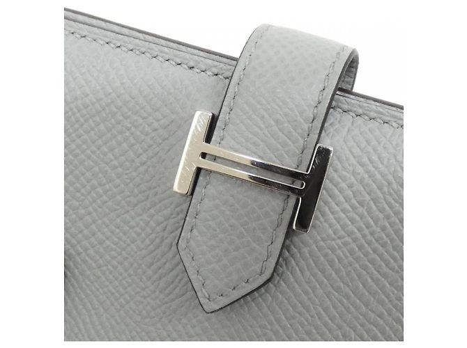 Hermès Béarn Epsom Card Case Blue - view 6