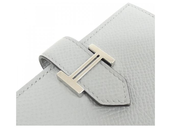 Hermès Béarn Epsom Card Case Blue - view 7