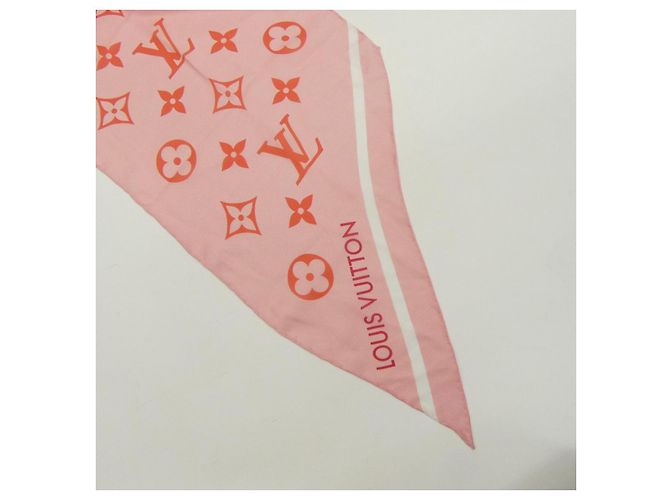 Seidenschal Louis Vuitton Pink - Ansicht 4