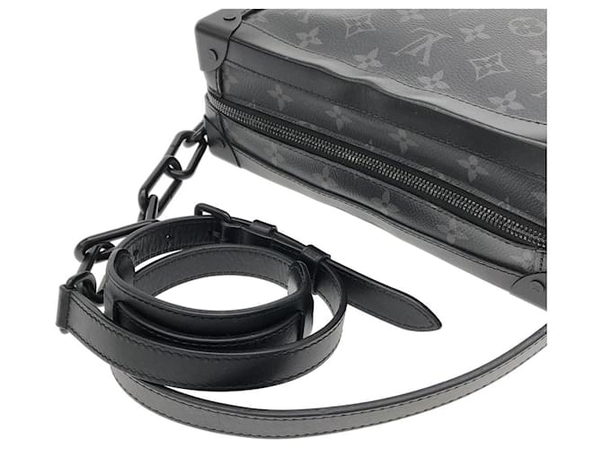 Borsa a Spalla Monogram Eclipse Louis Vuitton Nero - vista 5