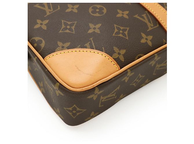 Porte-Documenti Voyage Monogram Louis Vuitton Marrone - vista 3